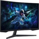 Մոնիտոր  32" Samsung Odyssey G5 S32CG552EU (QHD VA, 2560x1440, 2500:1, 1ms, HDR10, HDMI/DP, Curved, Black) - Image 5