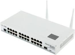 Սվիչ 24port 10/100/1000 Mikrotik CRS125-24G-1S-2HnD-IN M (24P+1, AR9344, 128mb RAM, 1xSFP, RauterOS L5, 24Ghz 802.11b/g/n wireless, PSU)