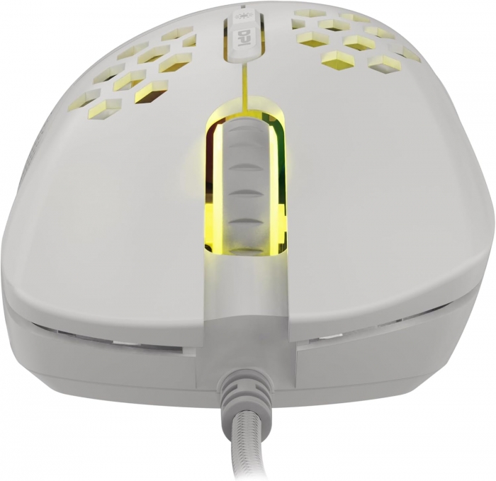 Մկնիկ Genesis NMG-1840 KRYPTON 555, Gaming, White, RGB (8000DPI, USB)