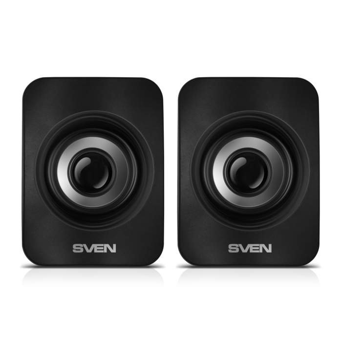 Колонки SVEN 130 (2.0, 2x3W, USB, Black)