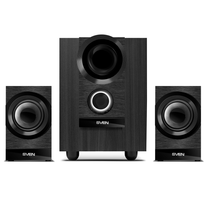 Колонки SVEN MS-150 (2.1, 8W + 2×3.5W, Black)